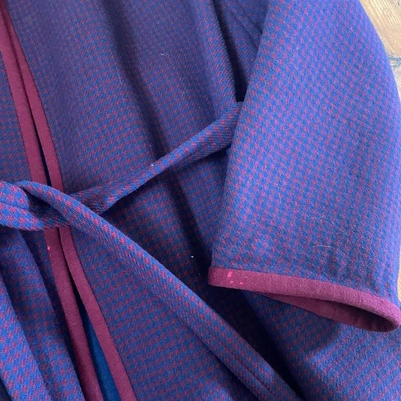 VTG Pendleton virgin wool wrap coat, large - Picture 13 of 14